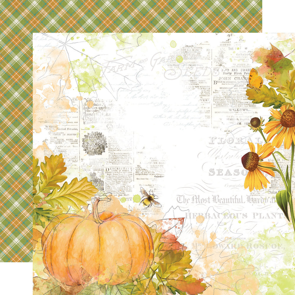 Autumn Splendor 12x12 Paper - Fabulous Fall