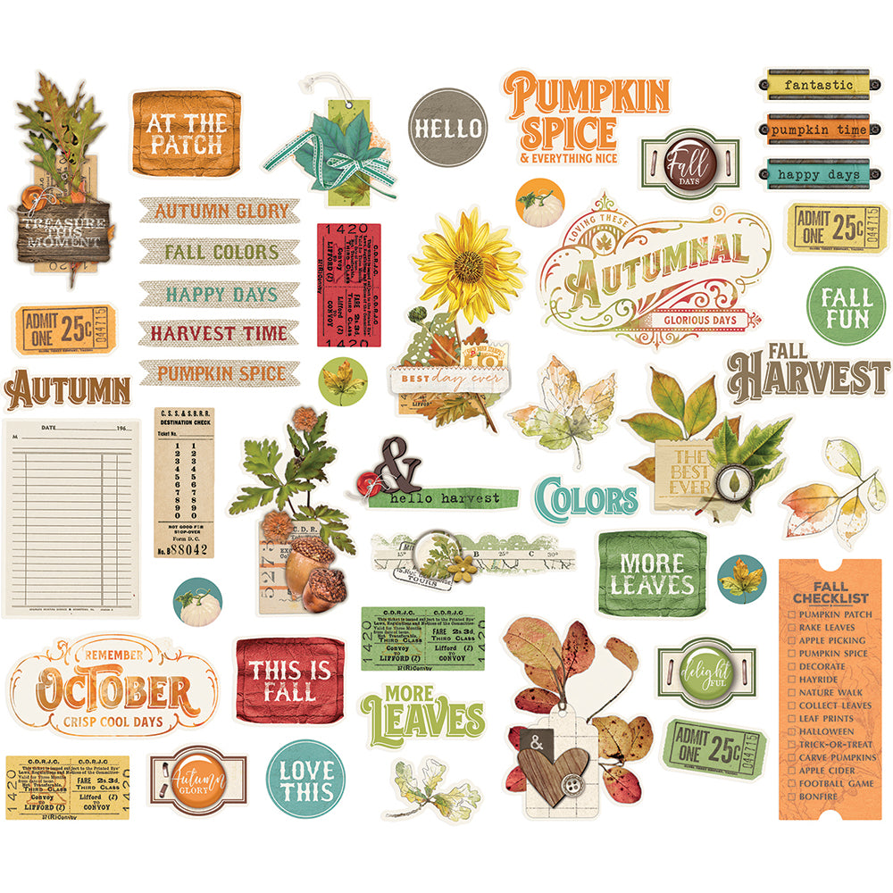 Autumn Splendor Bits & Pieces