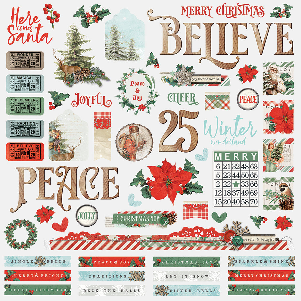 Country Christmas 12x12 Collection Kit