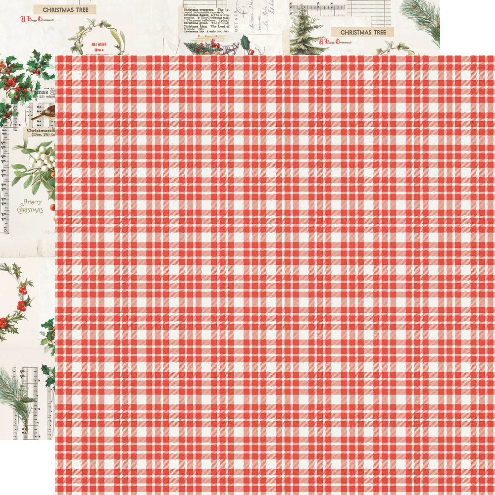 Country Christmas 12x12 Paper - Wonderful Life