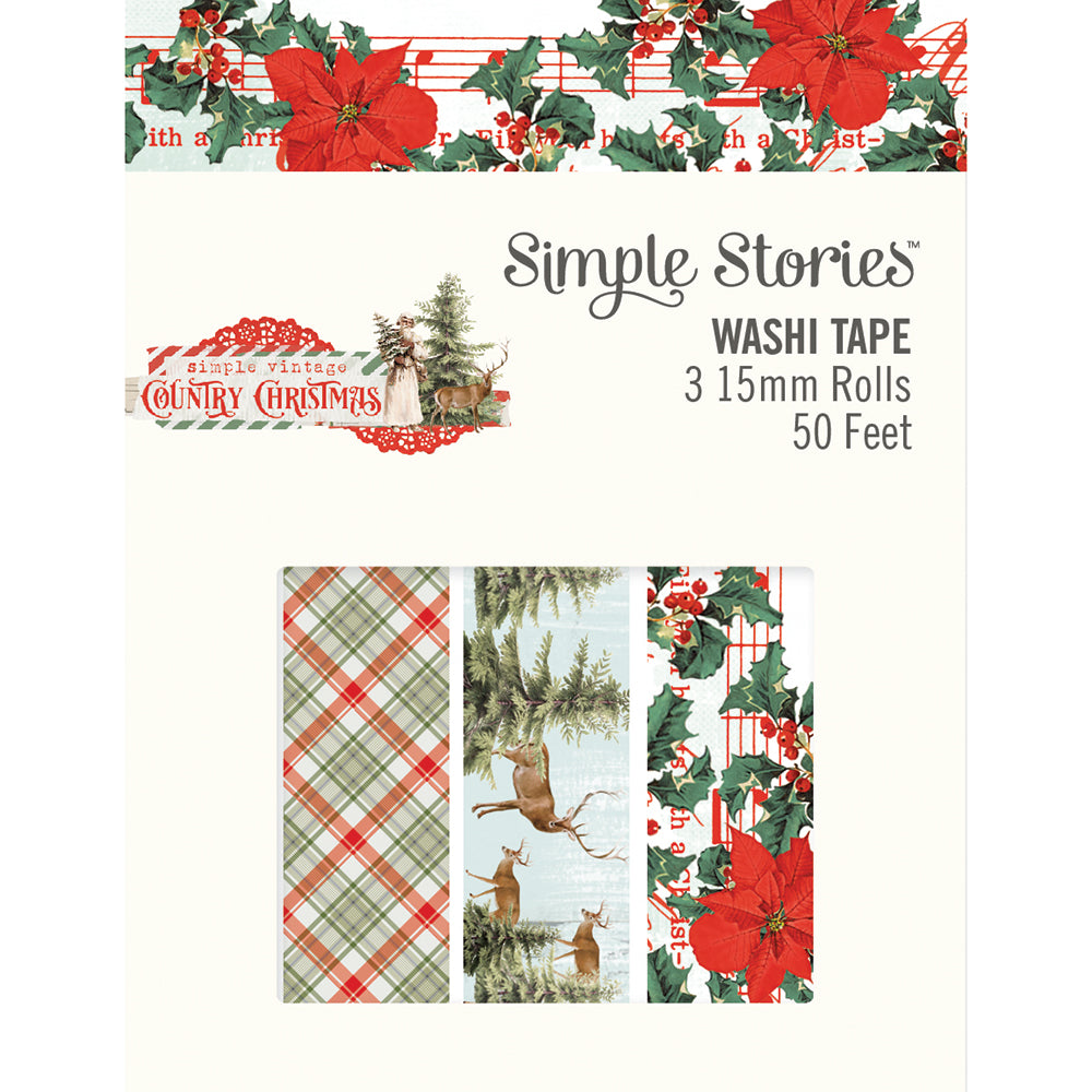 Country Christmas Washi Tape