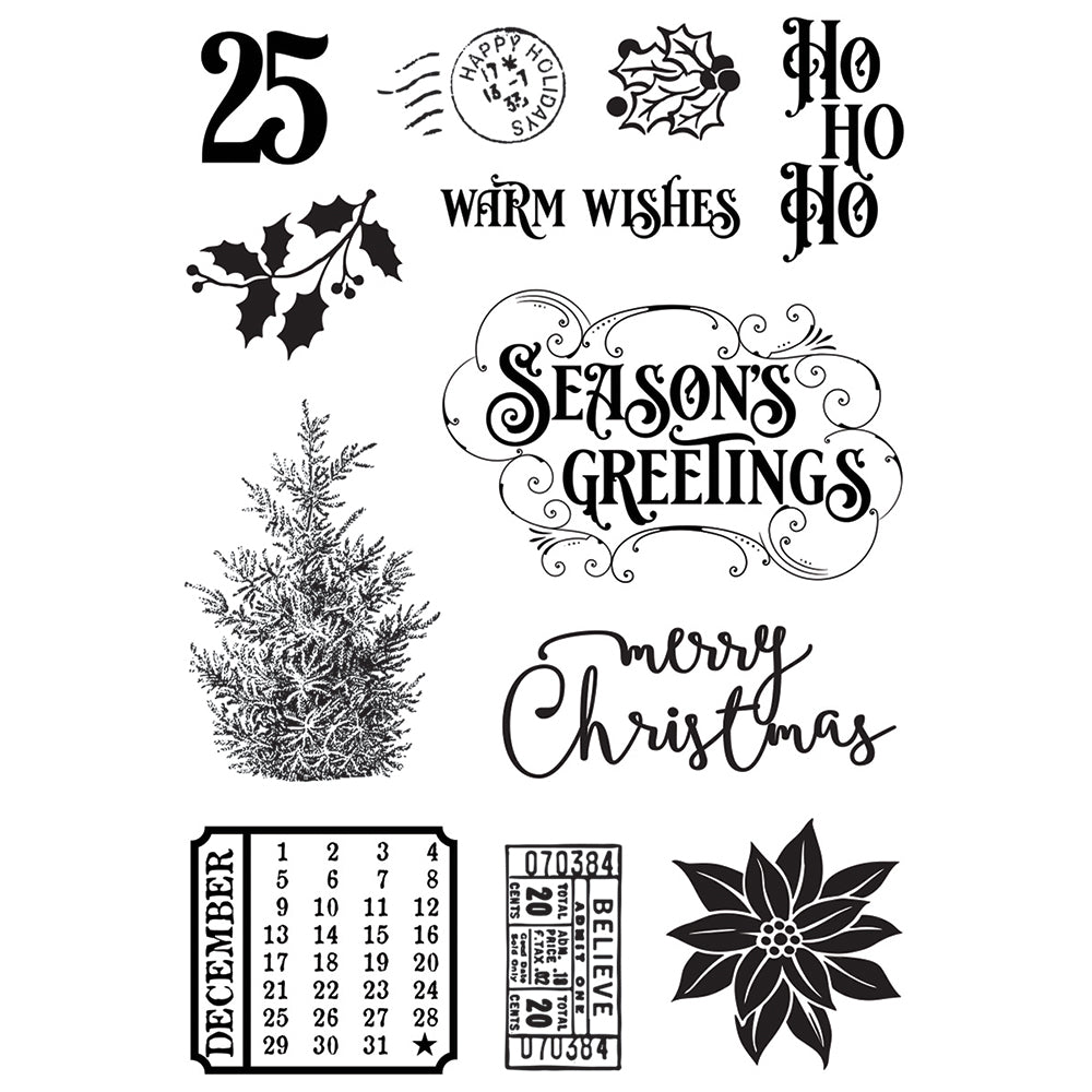 Country Christmas Stamps