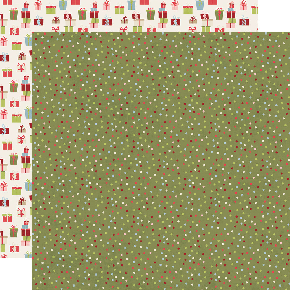 Holly Jolly 12x12 Paper - Seasons Greetings