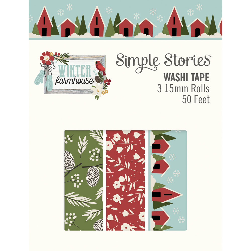 Winter Farmhouse Washi Tape