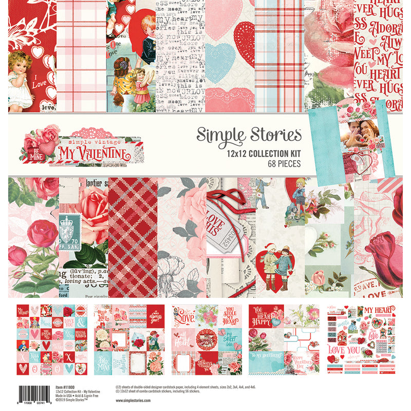 Simple Vintage My Valentine Collection Kit