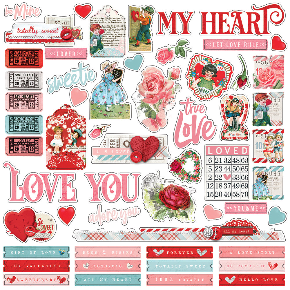 Simple Vintage My Valentine Collection Kit