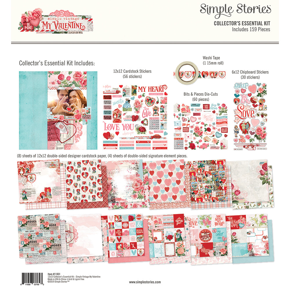 Simple Vintage My Valentine Collector's Essential Kit