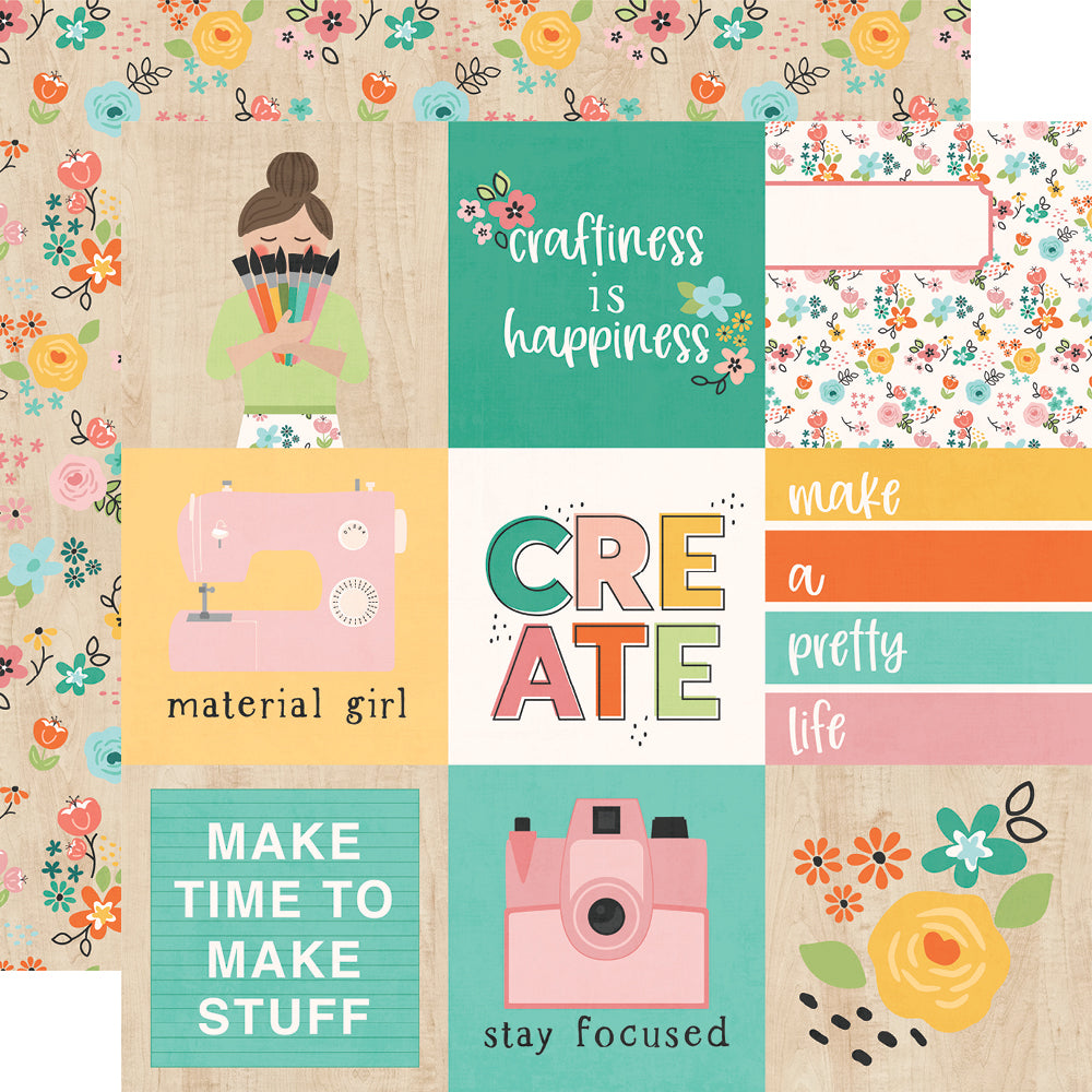 Hey, Crafty Girl! 4x4 Elements