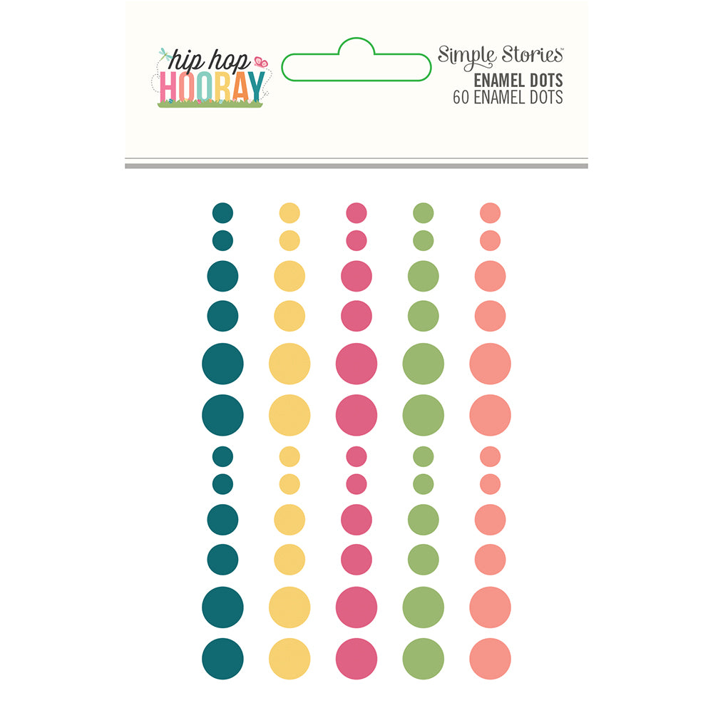 Hip Hop Hooray Enamel Dots