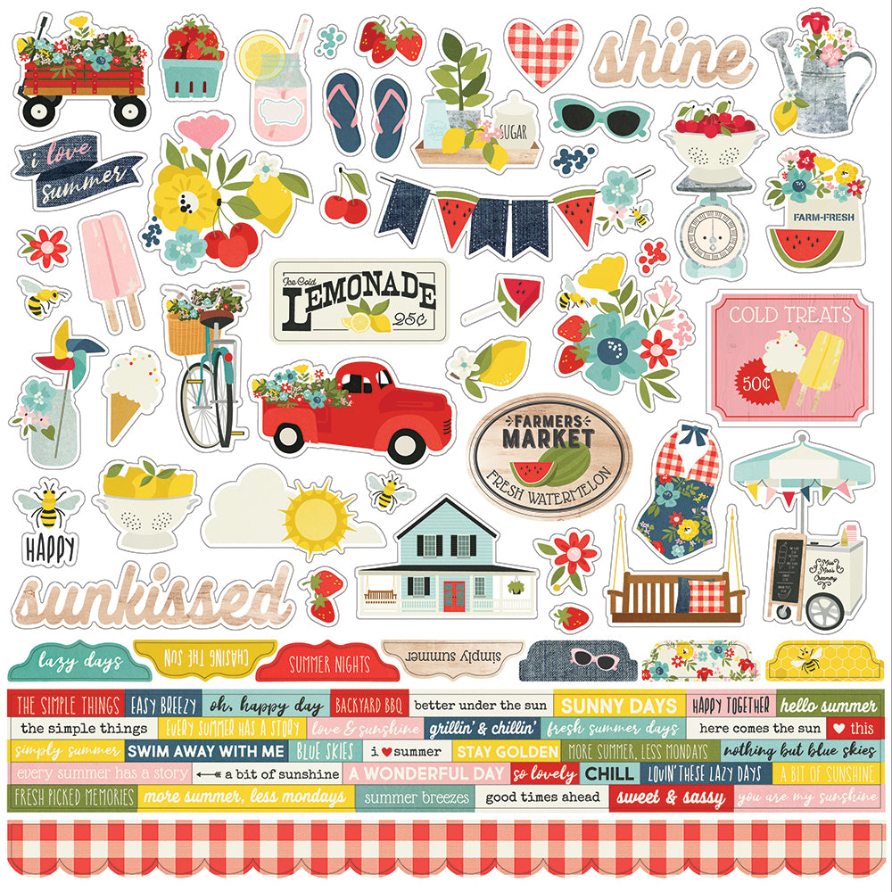 Summer Farmhouse 12x12 Collection Kit