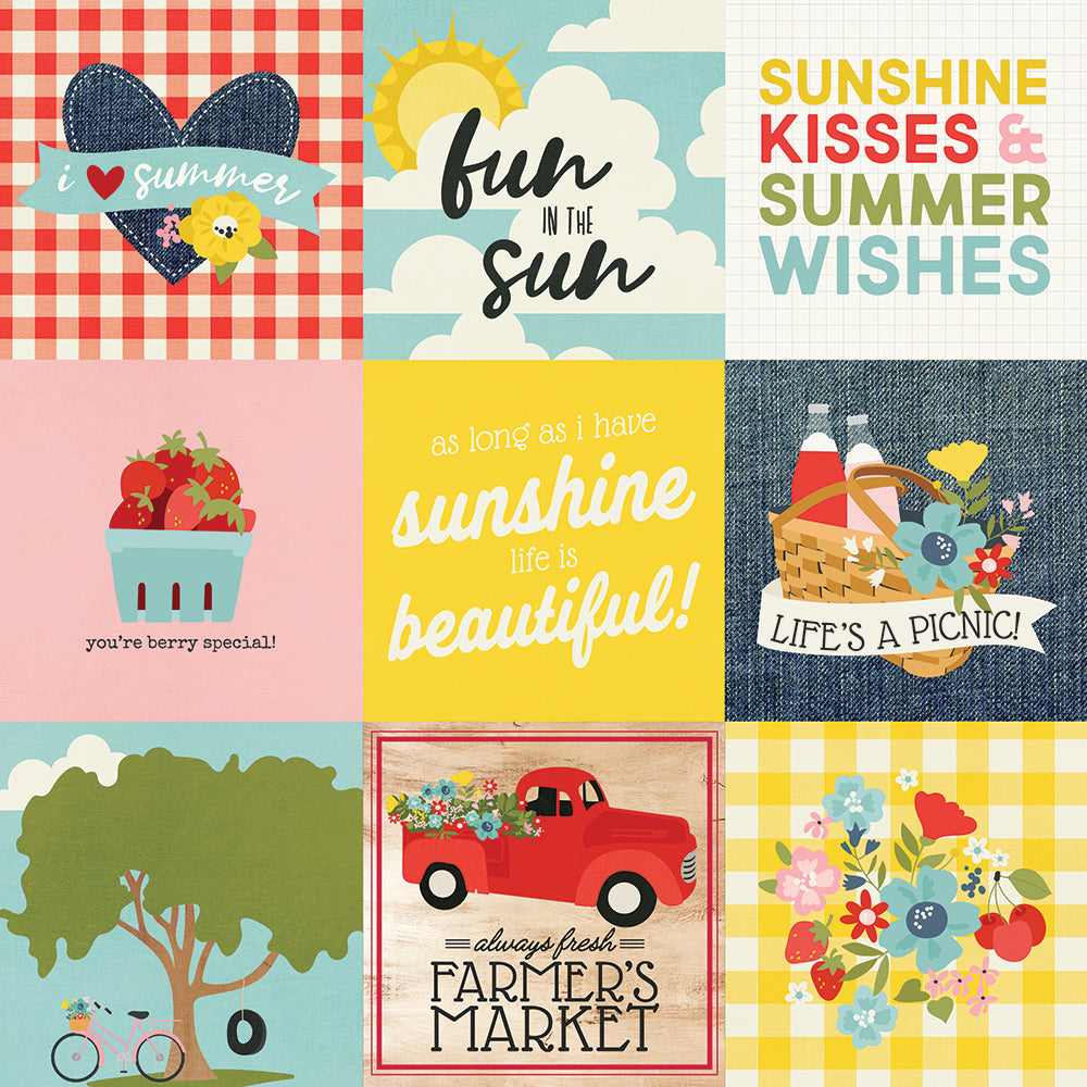 Summer Farmhouse 4x4 Elements