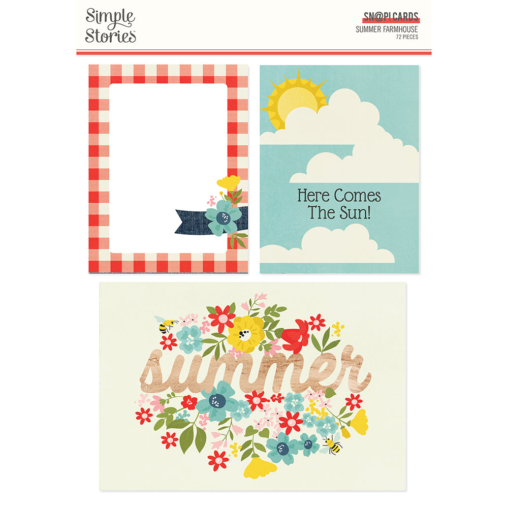 Summer Farmhouse SN@P! Cards