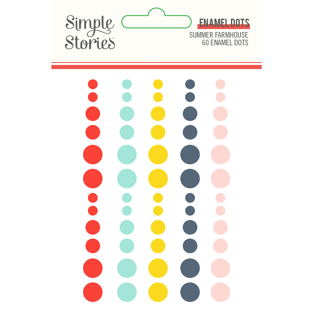 Summer Farmhouse Enamel Dots