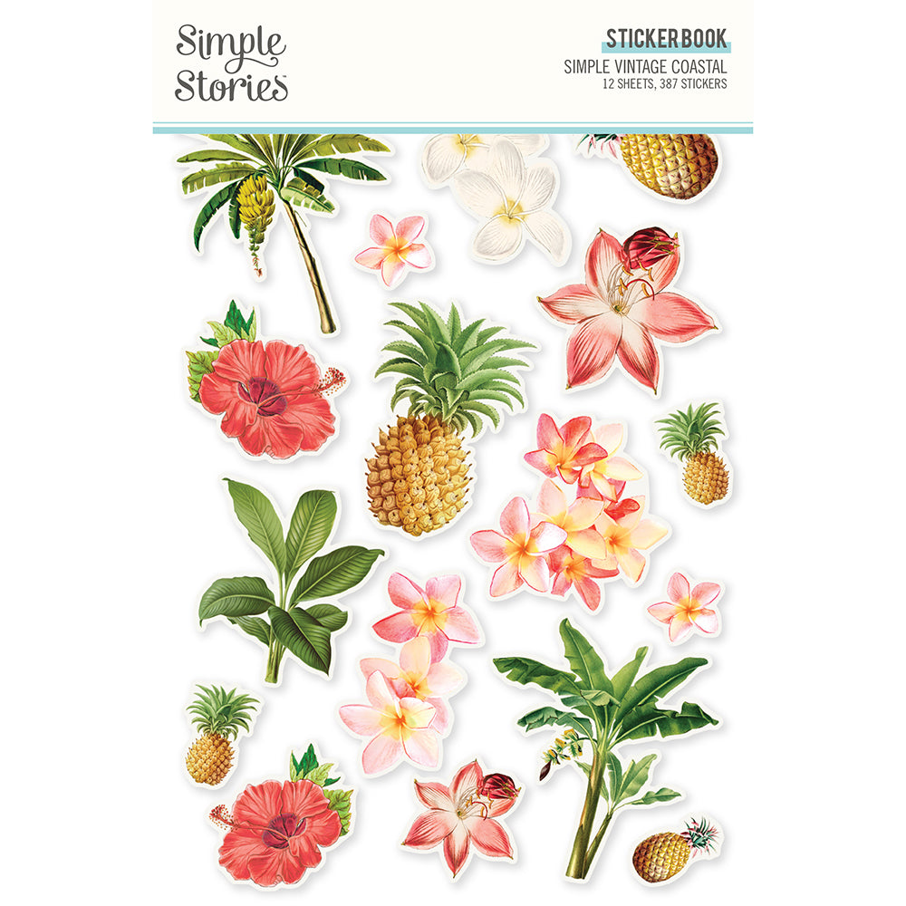 Simple Vintage Coastal - Sticker Book