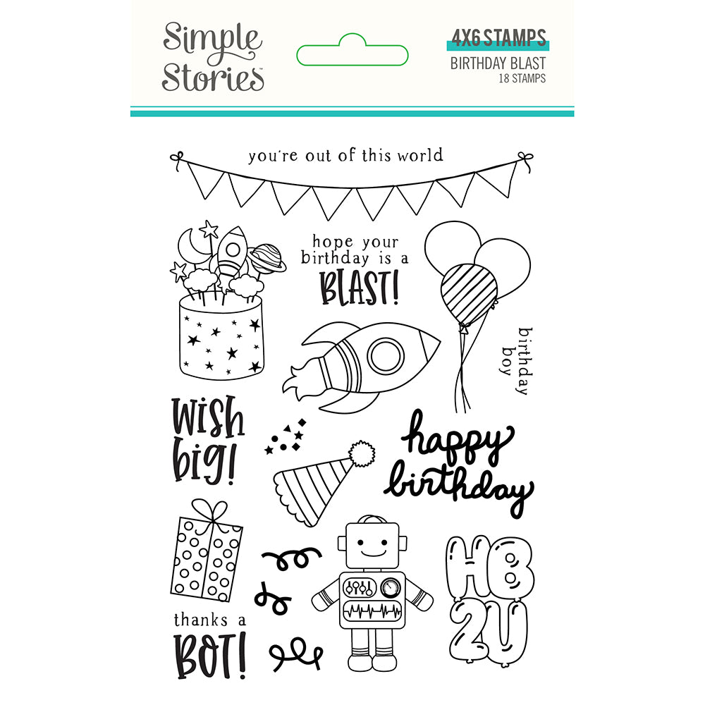 Birthday Blast Stamps