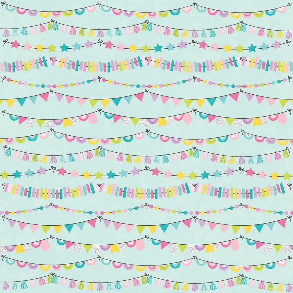 Magical Birthday 12x12 Paper - Party Time