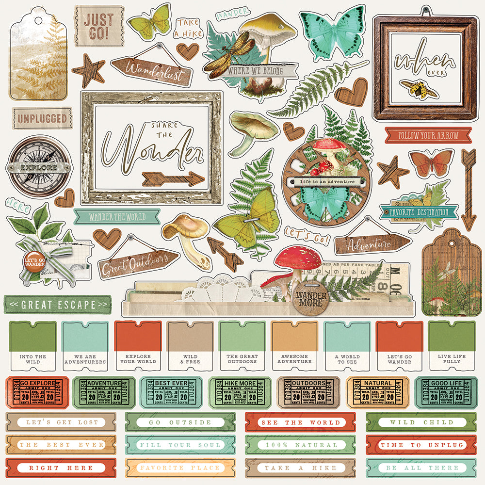 Simple Vintage Great Escape 12x12 Collection Kit