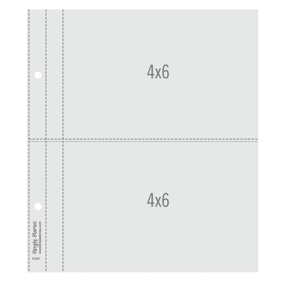 6X8 SN@P! Flipbook Pages - 4x6 Pack Refills