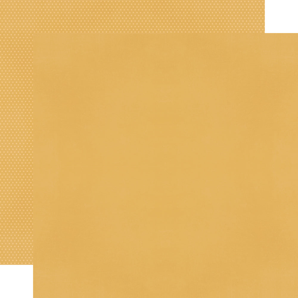 Color Vibe 12x12 Textured Cardstock - Mustard