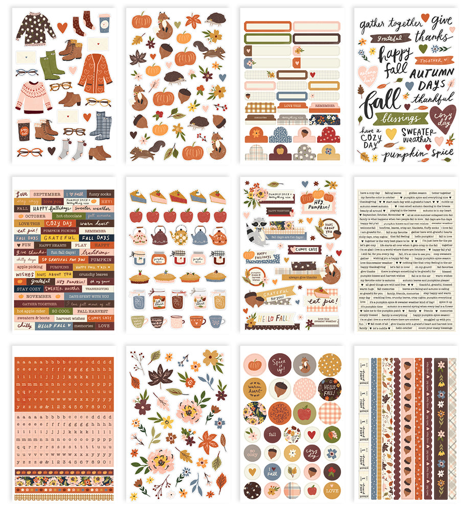 Cozy Days - Sticker Book