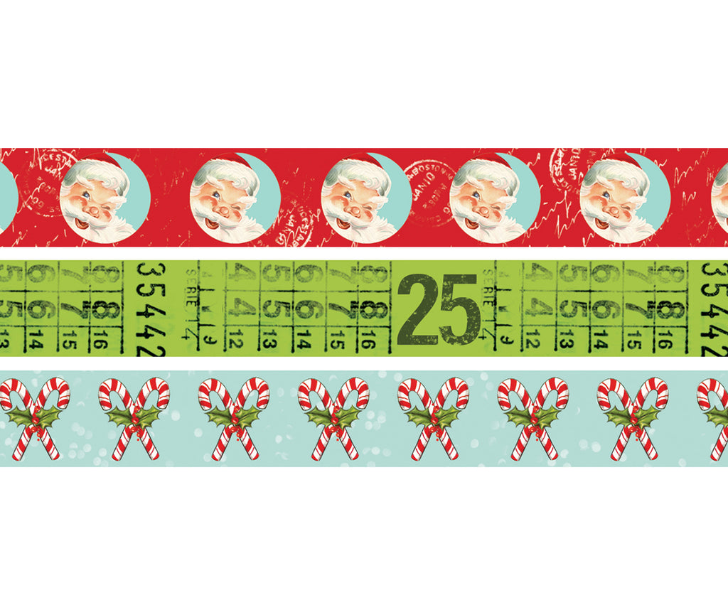 Simple Vintage North Pole - Washi Tape