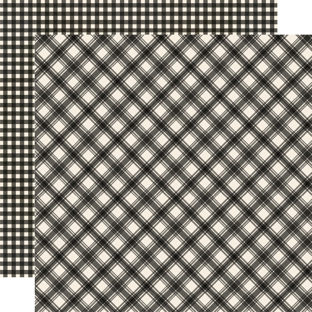 Jingle All the Way - Coal Plaid/Gingham