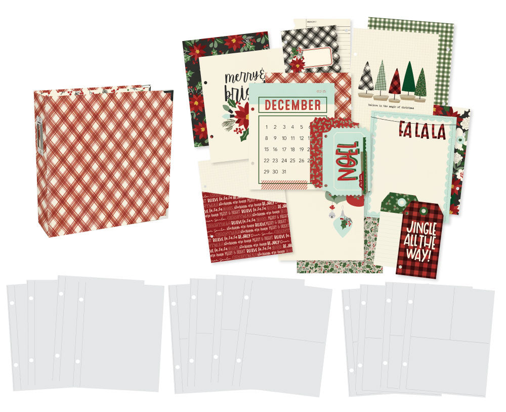 Jingle All the Way - 6x8 SN@P! Holiday Binder