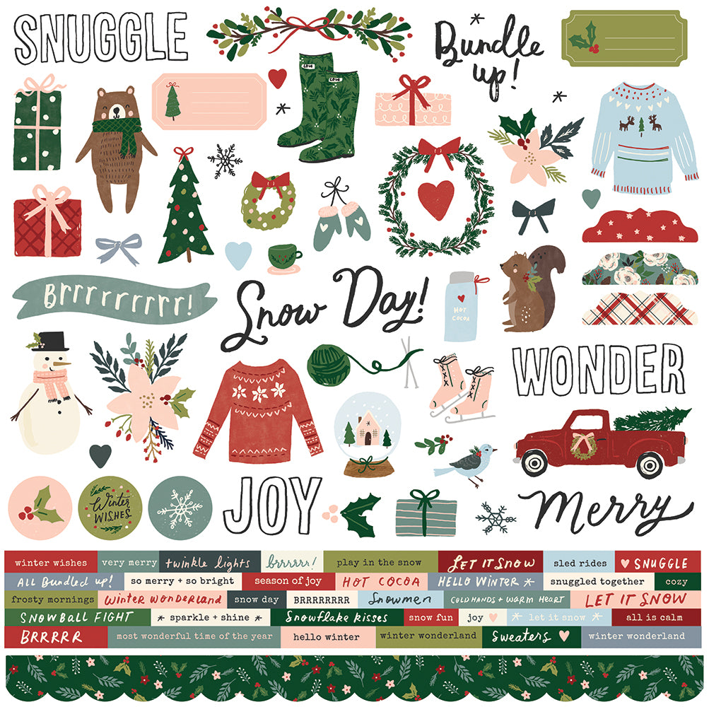 Winter Cottage - Collection Kit