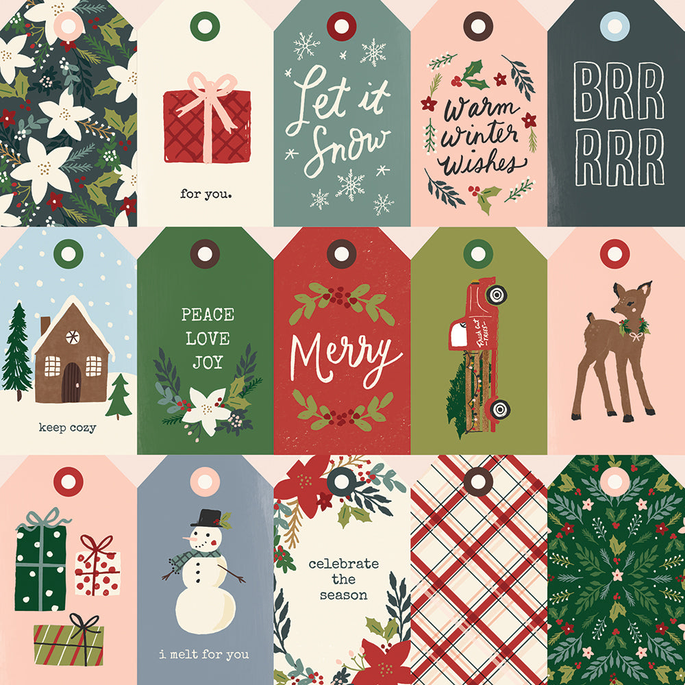 Winter Cottage - Tags