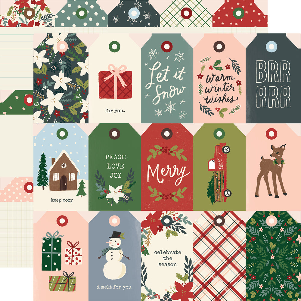 Winter Cottage - Tags