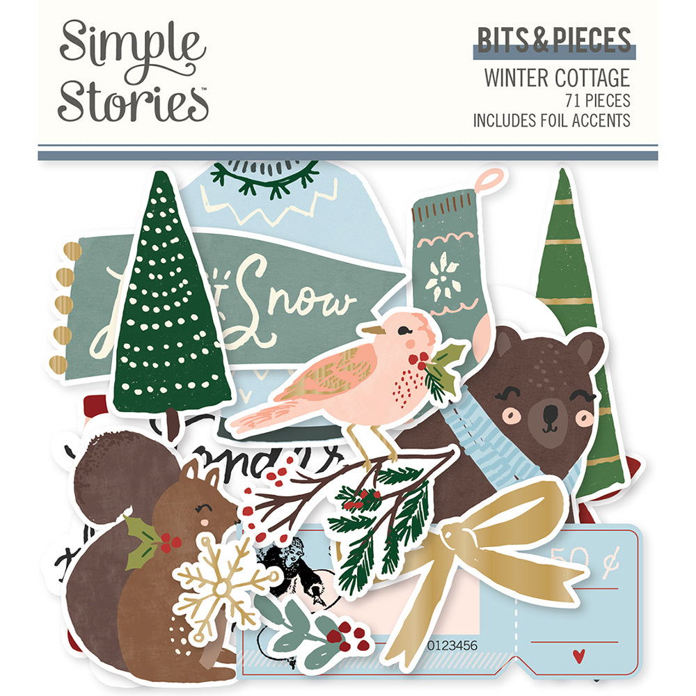 Winter Cottage - Bits & Pieces