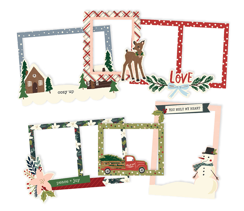 Winter Cottage - Chipboard Frames