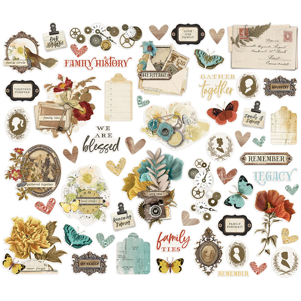 Simple Vintage Ancestry - Bits & Pieces