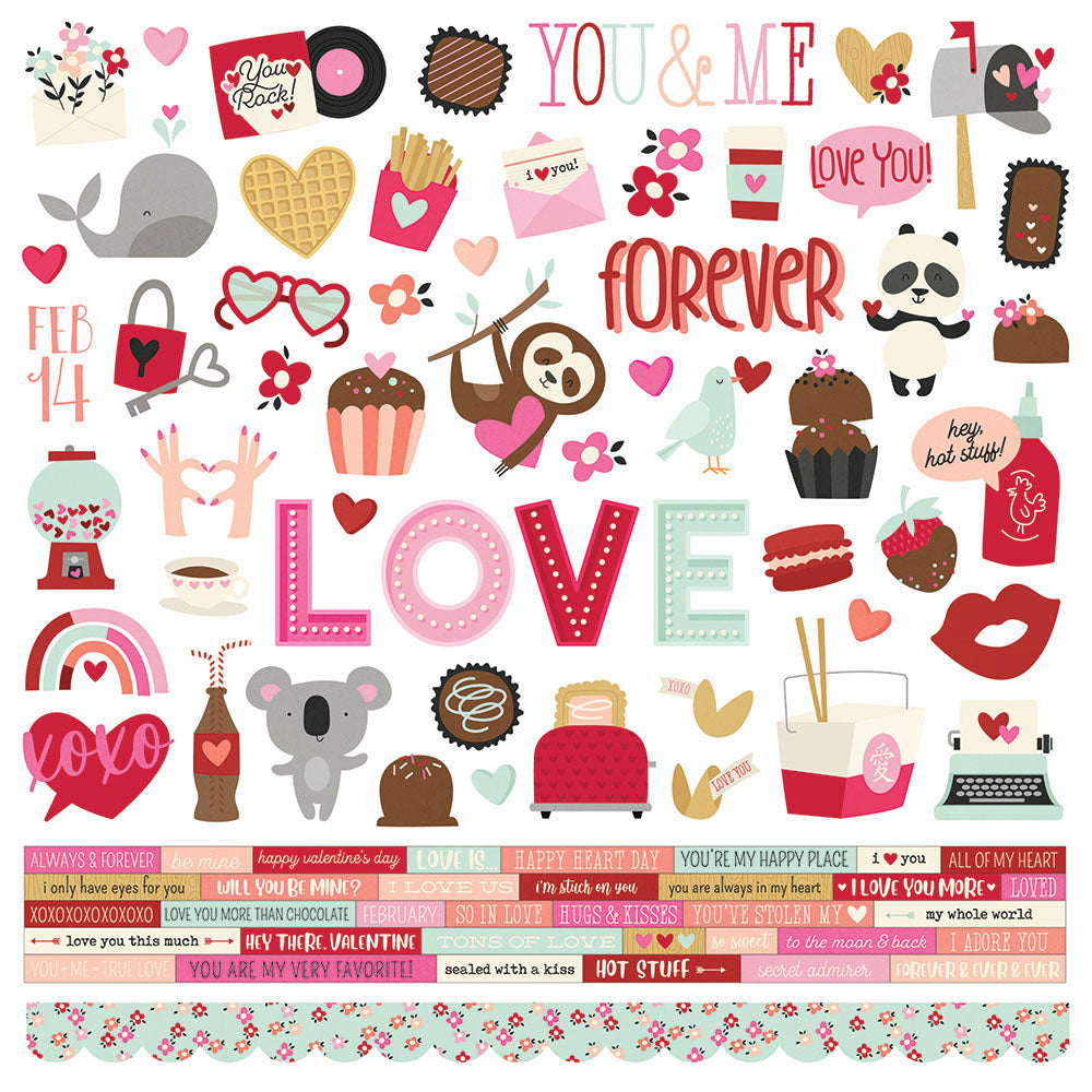 Sweet Talk - Cardstock Sticker