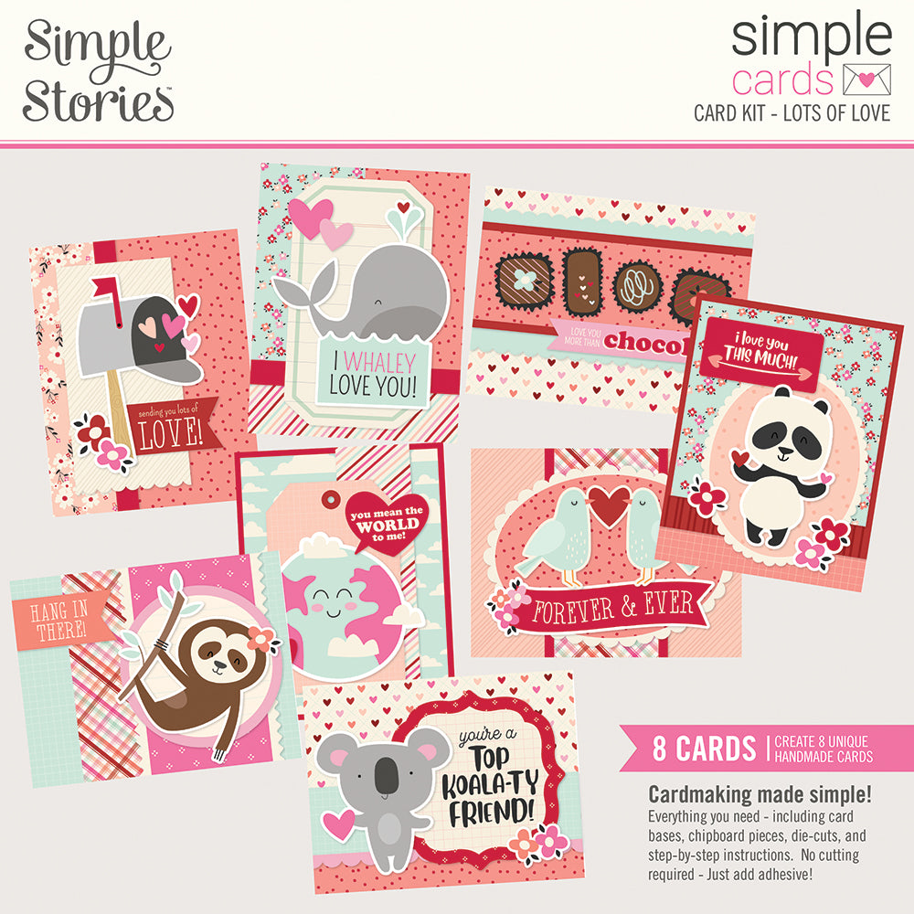 Simple Cards Card Kit - Lots of Love