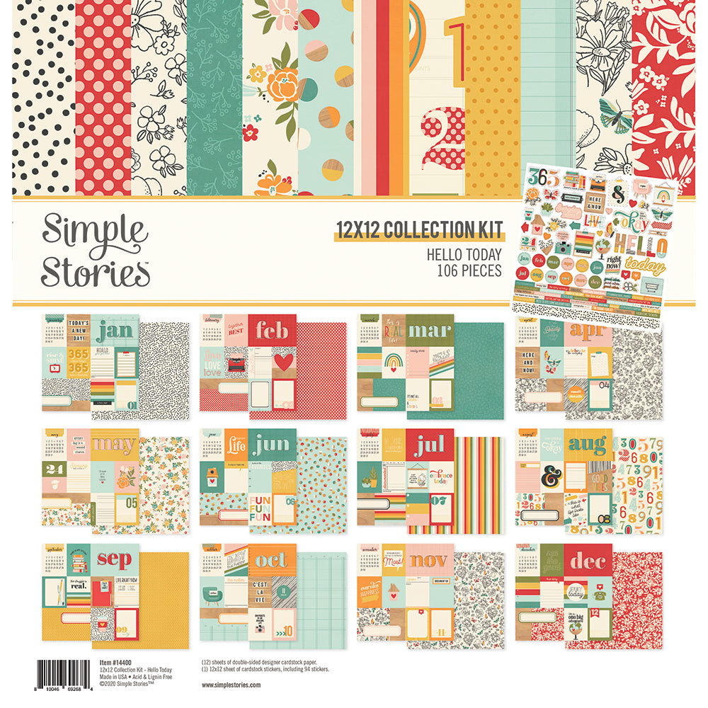 Hello Today 12x12 Collection Kit