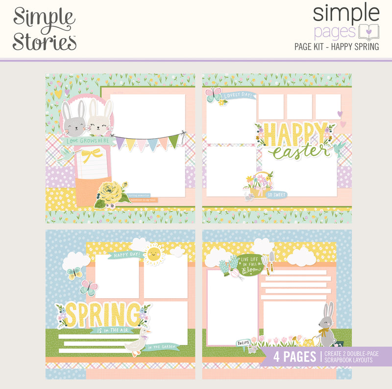 Simple Pages Page Kit - Happy Spring