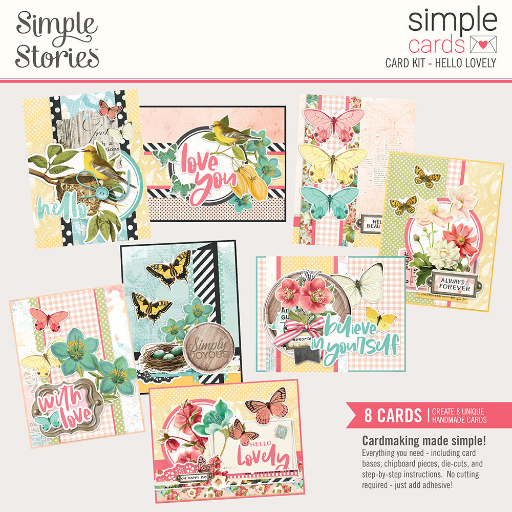 Simple Cards Card Kit - Hello Lovely