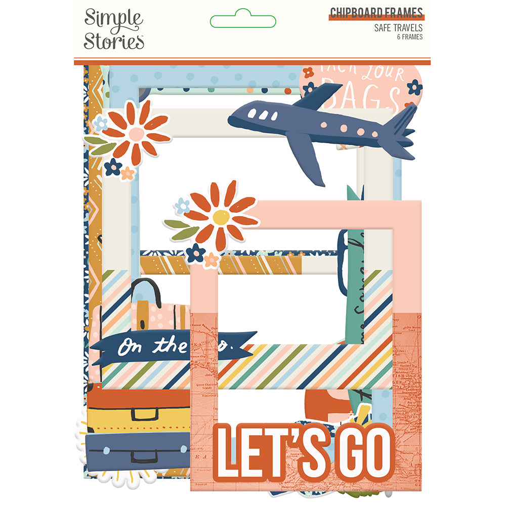 Safe Travels - Chipboard Frames