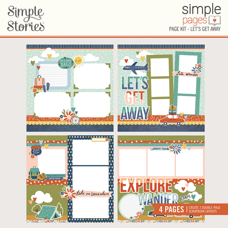 Simple Pages Page Kit - Let's Get Away