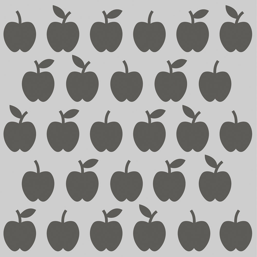 School Life - 6x6 Stencil - Apples