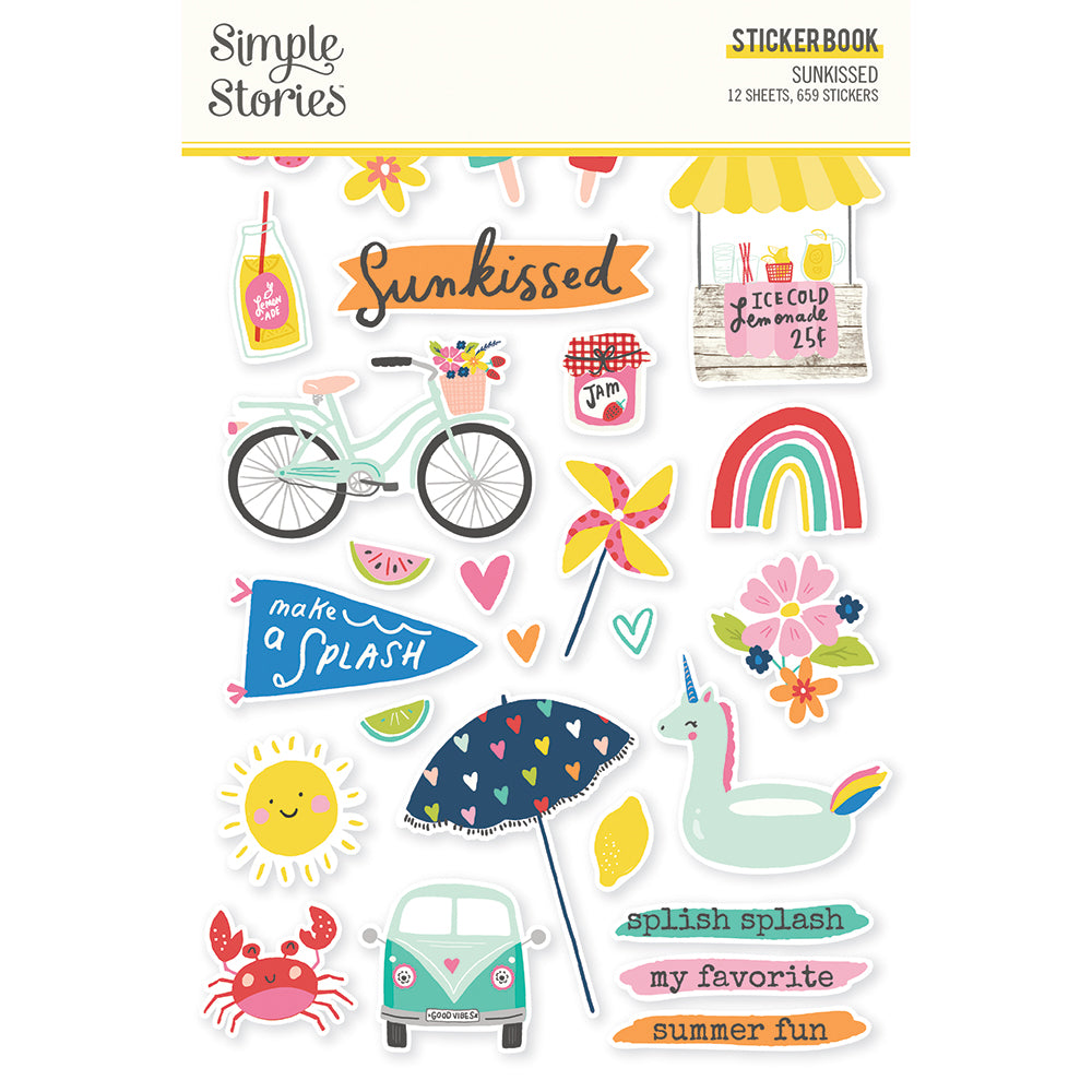 Sunkissed - Sticker Book