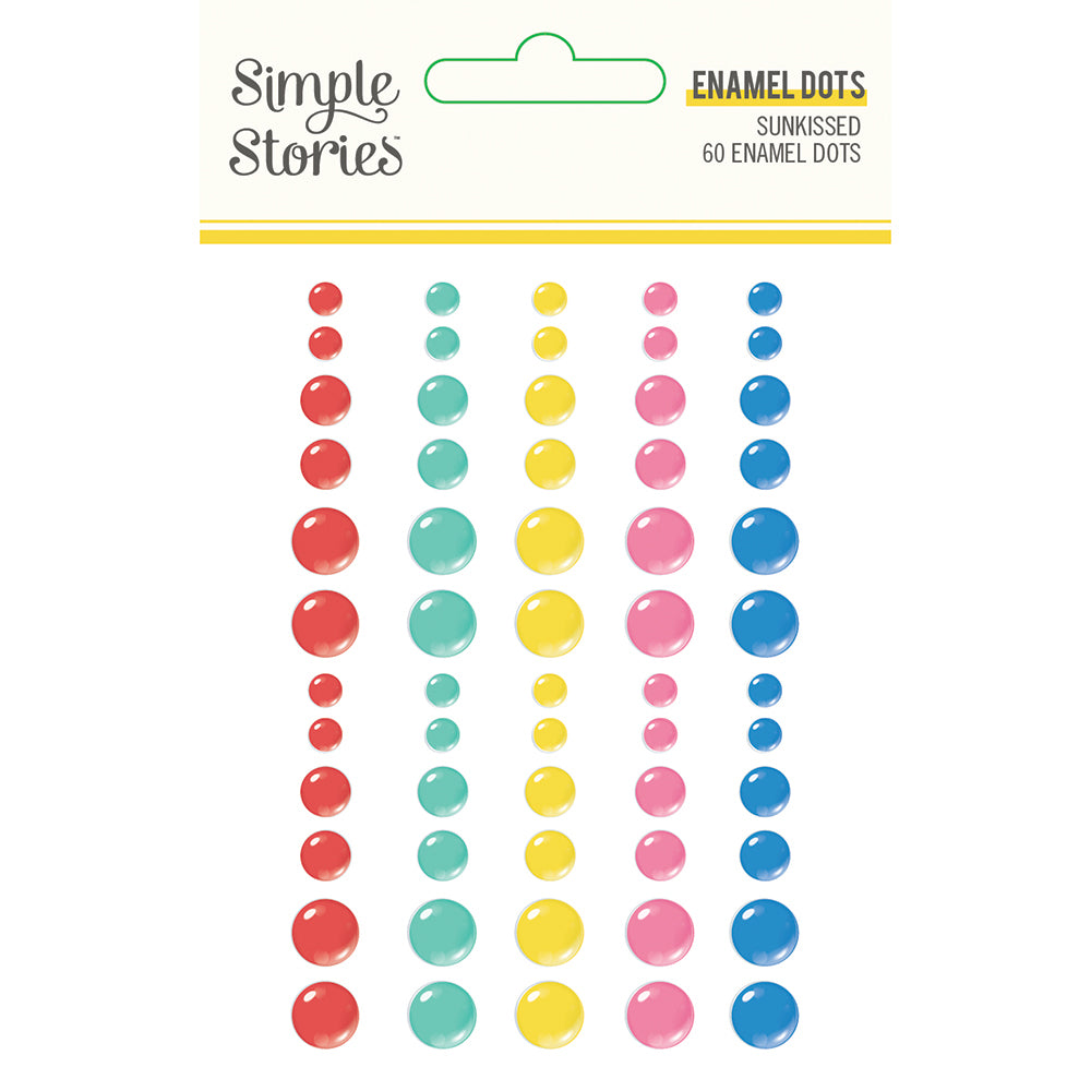 Sunkissed - Enamel Dots