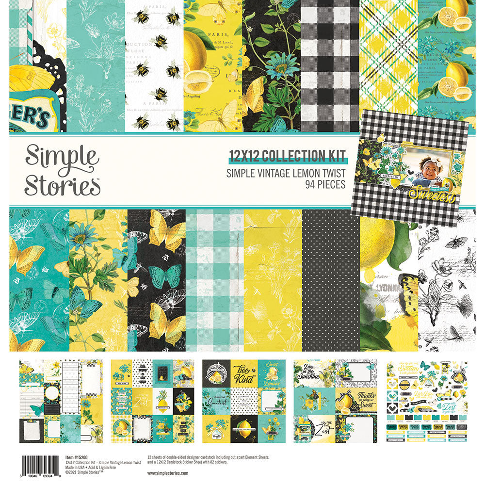 Simple Vintage Lemon Twist - Collection Kit