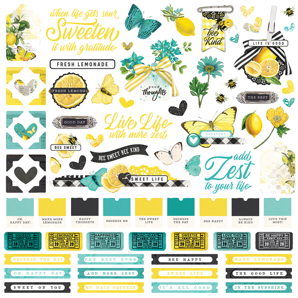 Simple Vintage Lemon Twist - Collectors Essential Kit