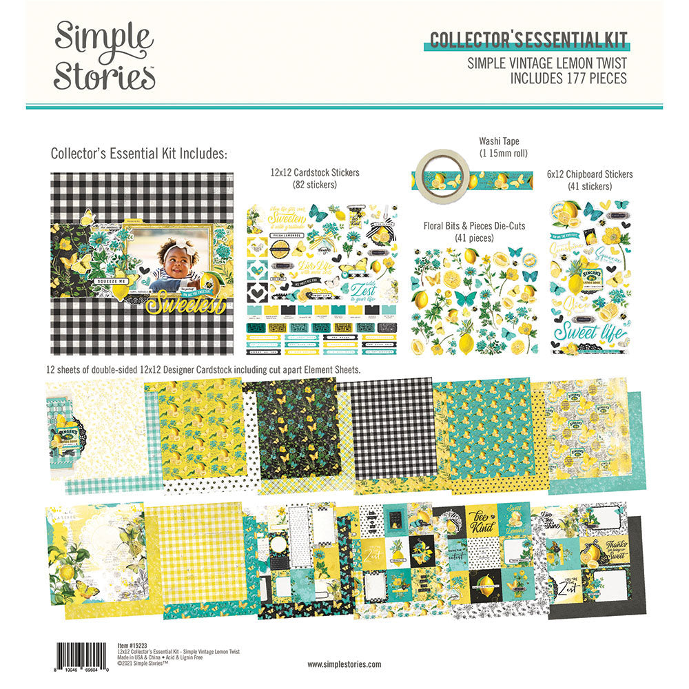 Simple Vintage Lemon Twist - Collectors Essential Kit