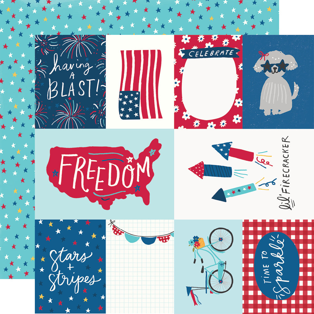 Stars, Stripes + Sparklers - Elements & Stars