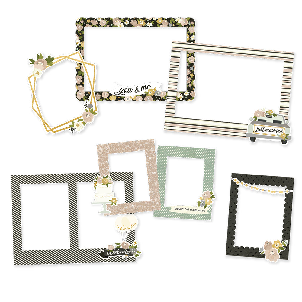 Happily Ever After - Chipboard Frames