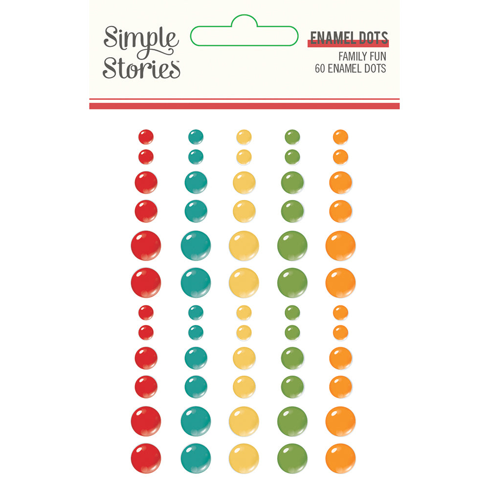 Family Fun - Enamel Dots