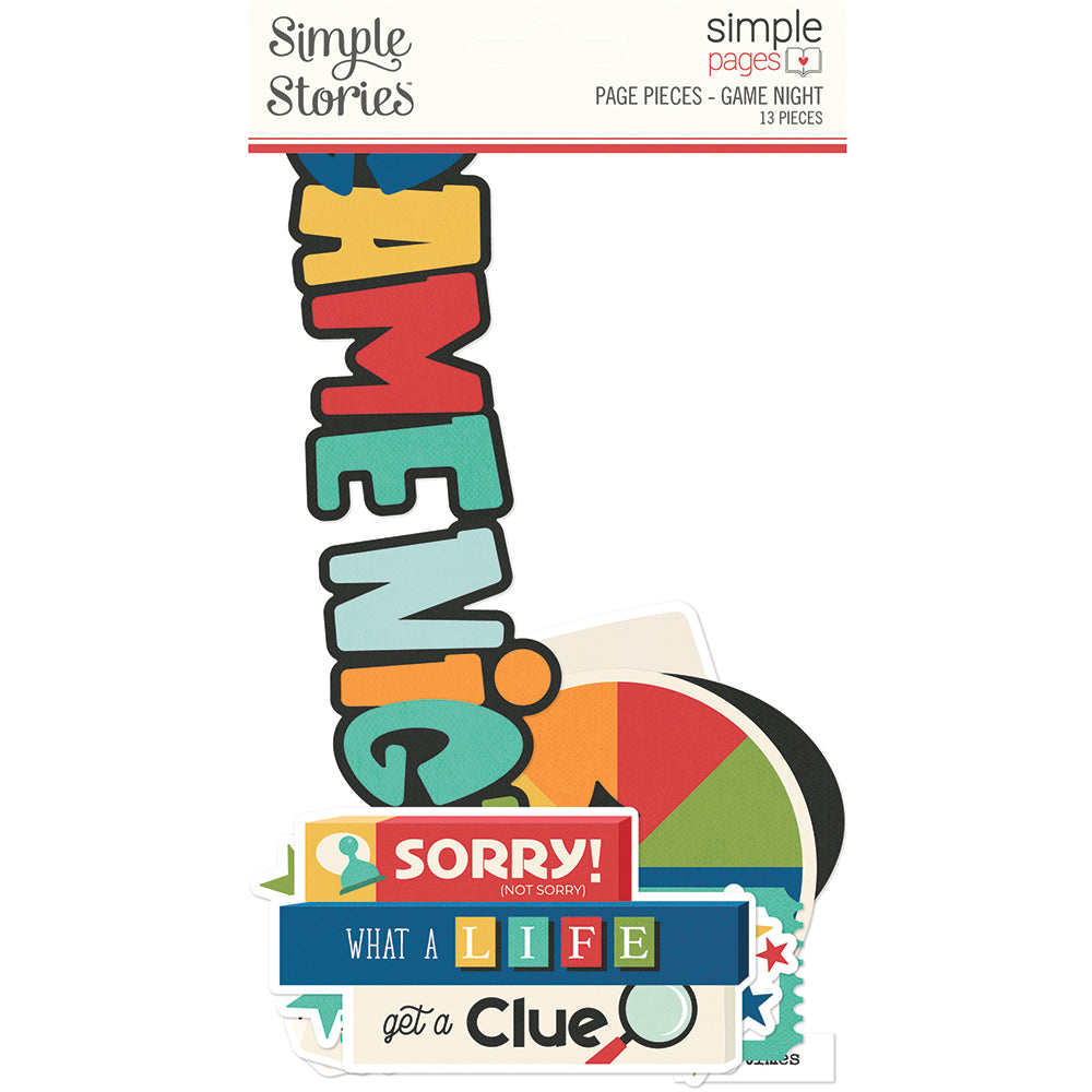 Simple Pages Page Pieces - Game Night
